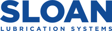 Blue Sloan Lubrication Systems Logo