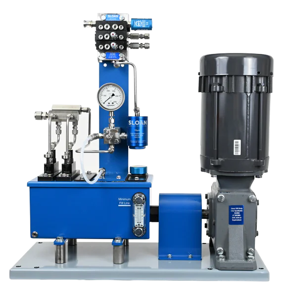 Sloan custom lubrication system
