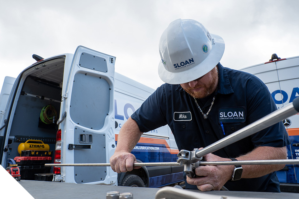 What sets our installations apart Man Working